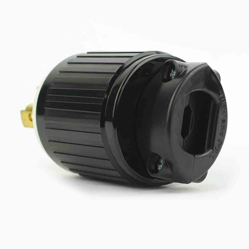 30A-125/250V 4-Blade NEMA L14-30P Twist Lock Electrical Plug - W03