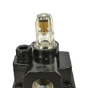 3/8" Compact Body - Metal Bowl Lubricator Knob Adjustment (WR1260) - W02