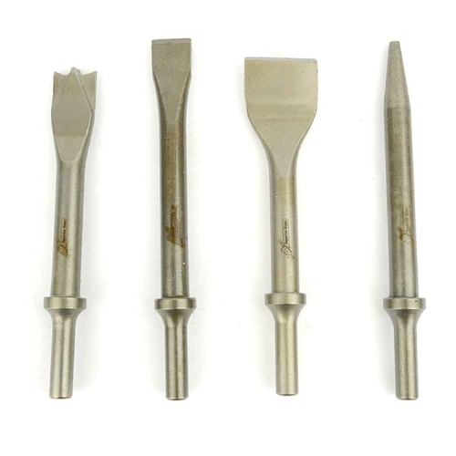 Round Shank Collar Chisel Set – 4pc set - W02