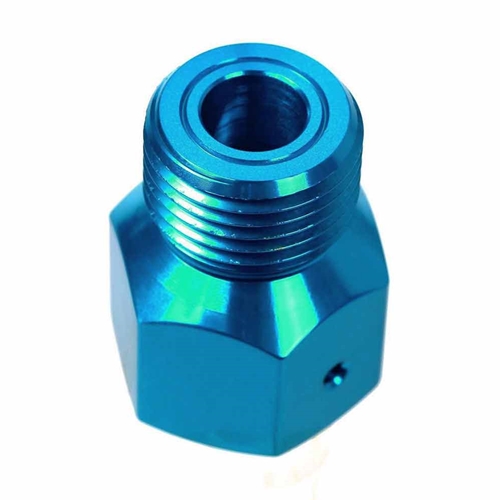 Adapter to convert a CO2 tank with CGA320 outlet into a Paintball Tank G1/2-14 Oring /Pin Valve  - W02