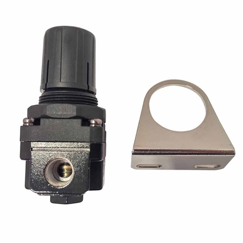1/4" Compact Metal Regulator 0-125 PSI with Gauge (WR1130) - W02