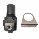 1/4" Compact Metal Regulator 0-125 PSI with Gauge (WR1130) - W02