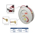 3/8" Hose x 50 Ft x 3/8" NPT Professional Hose Reel - W02