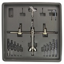Adjustable Hole Saw 1.5 inches to 11.8 inches (40mm-300mm) Kit    (CIR-300K) - W02