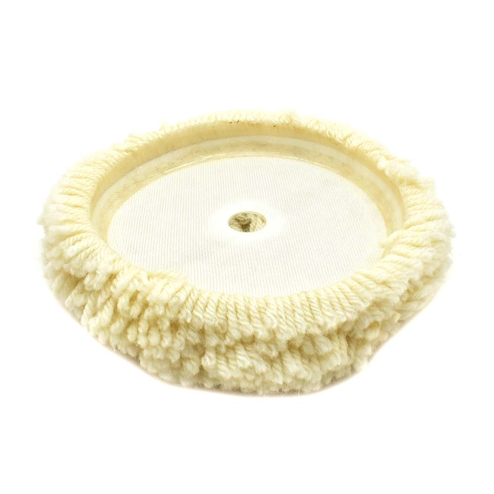 8" Wool Buffing Pad - W02