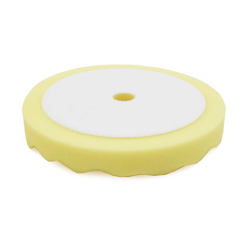 8" Buffing Foam Pad for Compounding (Yellow) - W02
