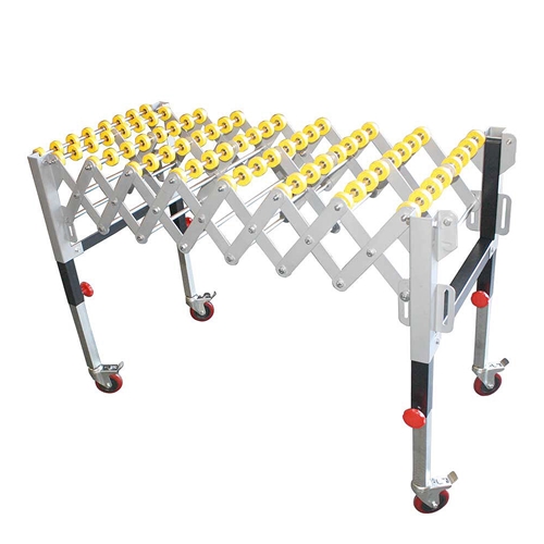 Adjustable Roller Table Conveyer with Skate Wheels - W03