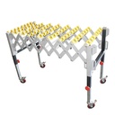 Adjustable Roller Table Conveyer with Skate Wheels - W03