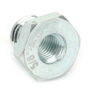 Grinder adapter converts your M10 x 1.5 grinder arbor threads into 5/8-11 arbor spindle  - W02
