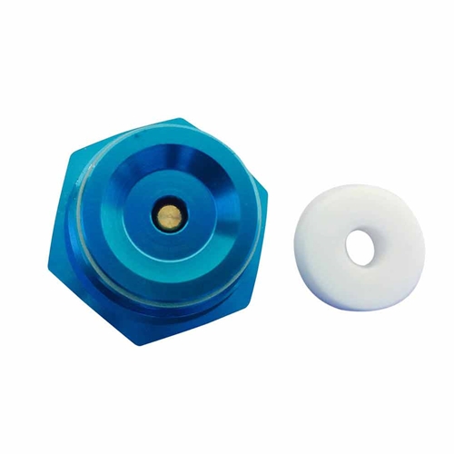 Adapter to convert a CGA 320 Co2 tank to a Paintball tank G1/2-14 threads - W03