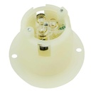 Std Flange Plug 2-Pole 3-Wire 15A 125V NEMA 5-15P - W02