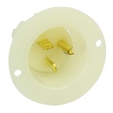 Std Flange Plug 2-Pole 3-Wire 20A 250V NEMA 6-20P - W02