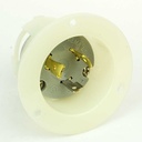 Twist Lock Flange Plug 2-Pole 3-Wire20A 125V NEMA L5-20P - W02