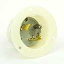 Twist Lock Flange Plug 2-Pole 3-Wire 30A 250V NEMA L6-30P - W02
