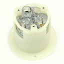 Twist Lock Receptacle Flange 2-Pole 3-Wire 20A 125V NEMA L5-20R - W03