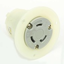 Twist Lock Receptacle Flange 2-Pole 3-Wire 30A 250V NEMA L6-30R - W02