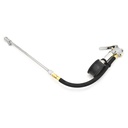 Tire Inflator TF7000 with Straight-in Dual foot 11" Truck Chuck T08L Steel Braided Whip - W03