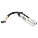 Tire Inflator TF9000 with Angled Tapered Chuck T35 Steel Braided Whip - W02