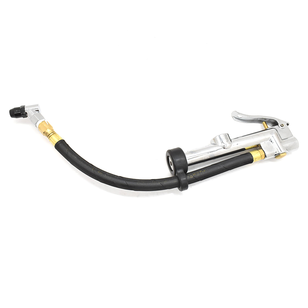 Tire Inflator TF9000 with Angled Tapered Chuck T35 Steel Braided Whip - W03