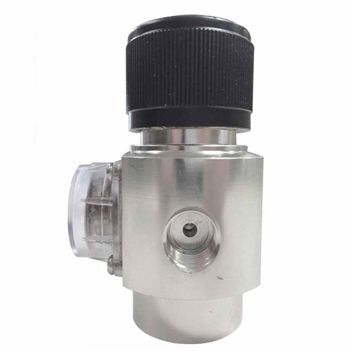  Co2 Paint Ball Cylinder Regulator - 60 psi with preset pins at about 25%, 50%, 75% - W04