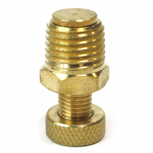 Drain Cock Valve - 1/4" MPT - Knurled Knob Type - W04