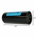 120-144 MFD +/-5% 50Hz/60Hz AC 250V Cylinder Motor Starting Capacitor (CD60)  - W04