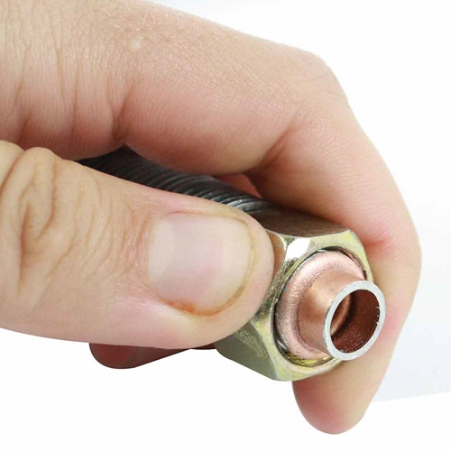 Compressor Exhaust Pipe with Nut - W04