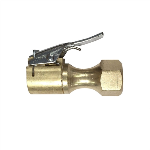 1/4" FPT Straight Locking Foot Chuck with Auto-Shutoff - W02
