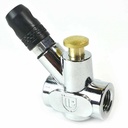 1/4" In Line Blow Gun with Rubber Safety Tip - 25 Pack Bulk - W03