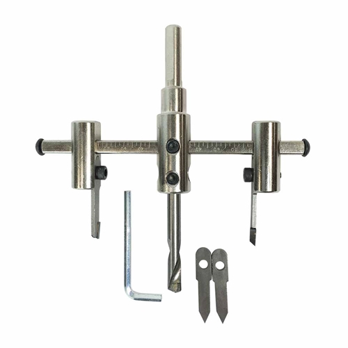 Adjustable Hole Saw 1.5 inches to 4.7 inches (40mm-120mm)  (CIR-2) - W02