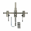 Adjustable Hole Saw 1.5 inches to 4.7 inches (40mm-120mm)  (CIR-2) - W02