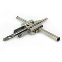 Adjustable Hole Saw 1.5 inches to 4.7 inches (40mm-120mm)  (CIR-2) - W03