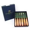 6 Pc Boxed Woodcarving Tool Set - W02