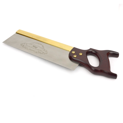 12" 305mm Tenon Saw Brass Back, 13 TPI - Full Handle - W02
