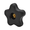 5 Star Thru Knob 5/16 x 18 - W03