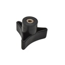10-24 x 1 1/4" Triangle knob - W02