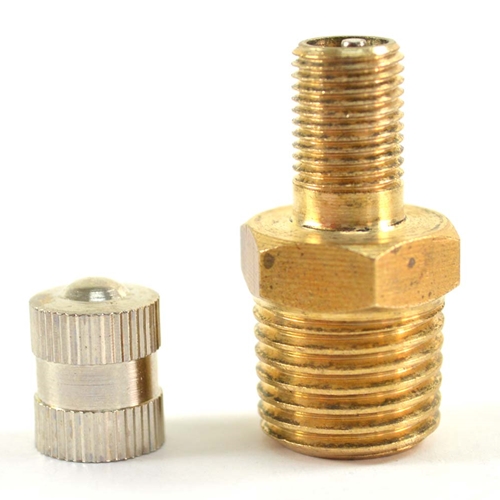 VT4 - 1/4" NPT Tank Valve with Cap - W02