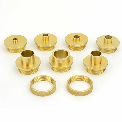 9pc Brass Router Template Guide / Bushing Set (SE 3008) - W02