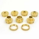 9pc Brass Router Template Guide / Bushing Set (SE 3008) - W02