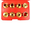 9pc Brass Router Template Guide / Bushing Set (SE 3008) - W03