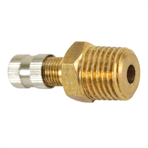 VT4 - 1/4" NPT Tank Valve with Cap - W04