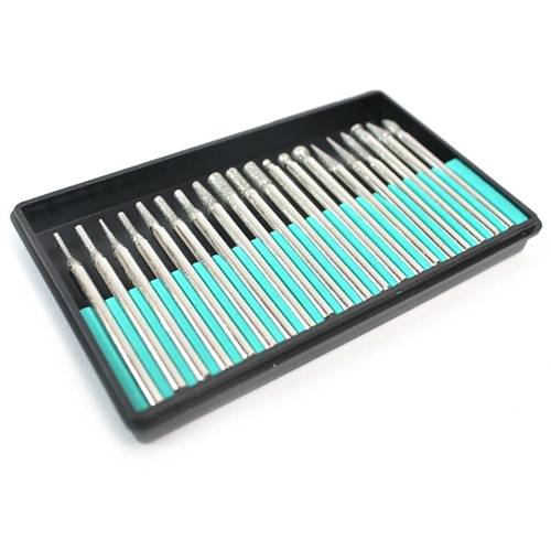 20 Pc. Diamond Burr Set - W02