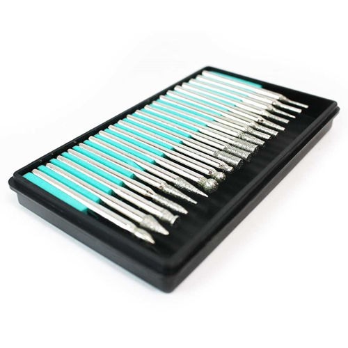 20 Pc. Diamond Burr Set - W03