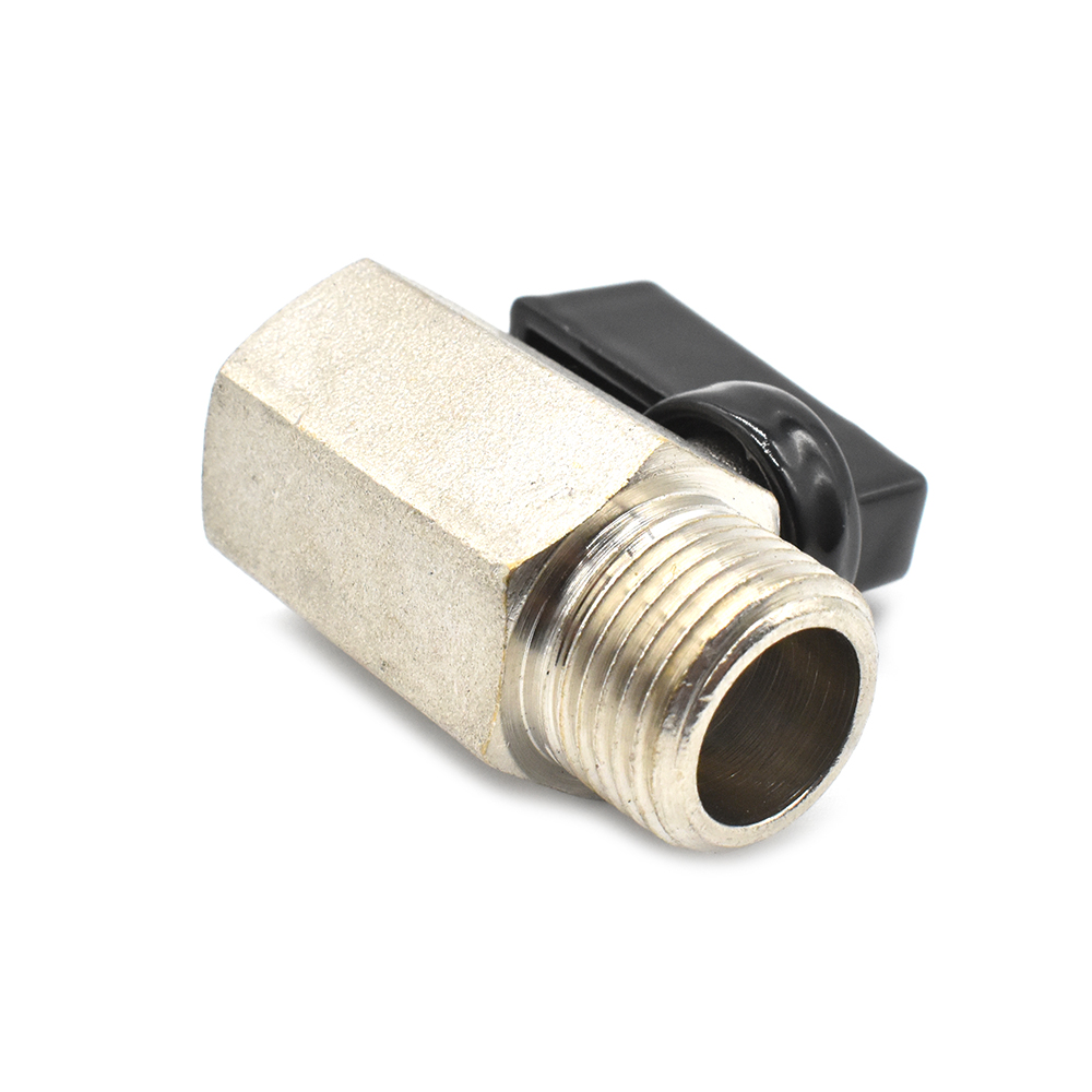 Brass Ball Valve - 3/8" FPT x 3/8" MPT - W02