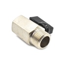 Brass Ball Valve - 3/8" FPT x 3/8" MPT - W02