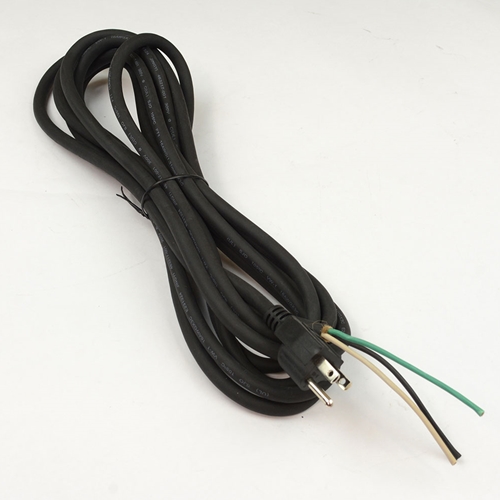 25 Feet 16 AWG SJO 3 Wire 125 Volt NEMA 5-15P Electrical Cord - W02