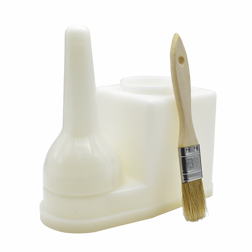Glue container w/brush - W02