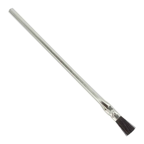 1/4"  Width  Flexible Natural hair Bristle Tin/Metal Tubular Ferrule Handle Acid/Flux Brushes -  (Qty - 144) - W02
