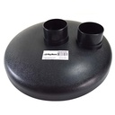 Cyclone 5 Gallon Dust Separator with Elbow
 - W02