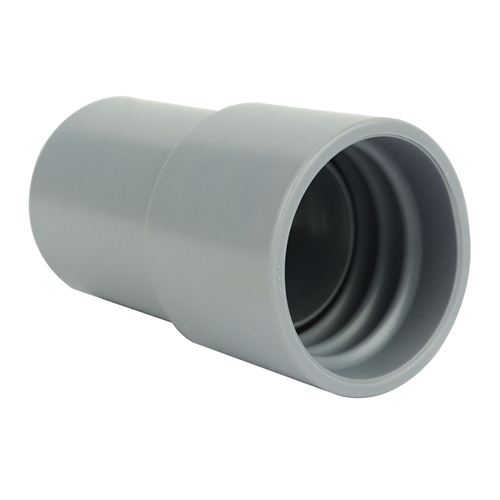1 1/2" Threaded Rubber Connector - Grey Cuff - W02